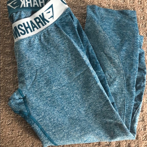 Gymshark Pants - Gymshark waist band logo leggings